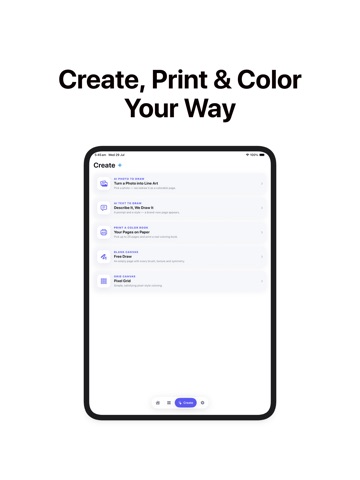 AI Color POP: Coloring Pages iPad screenshot
