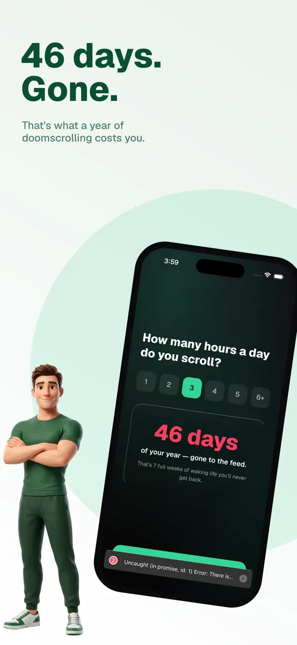 Screenshot #2 pour DoomShield: Stop Doomscrolling