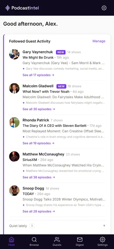 PodcastIntel screenshot 3