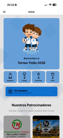 Torneo Tinito iPhone screenshot