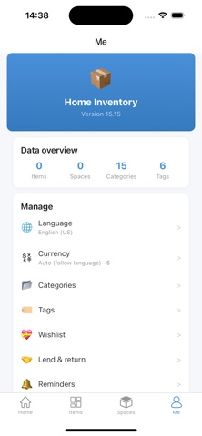 Home Stuff Inventory Tracker Screenshot 5 of 5