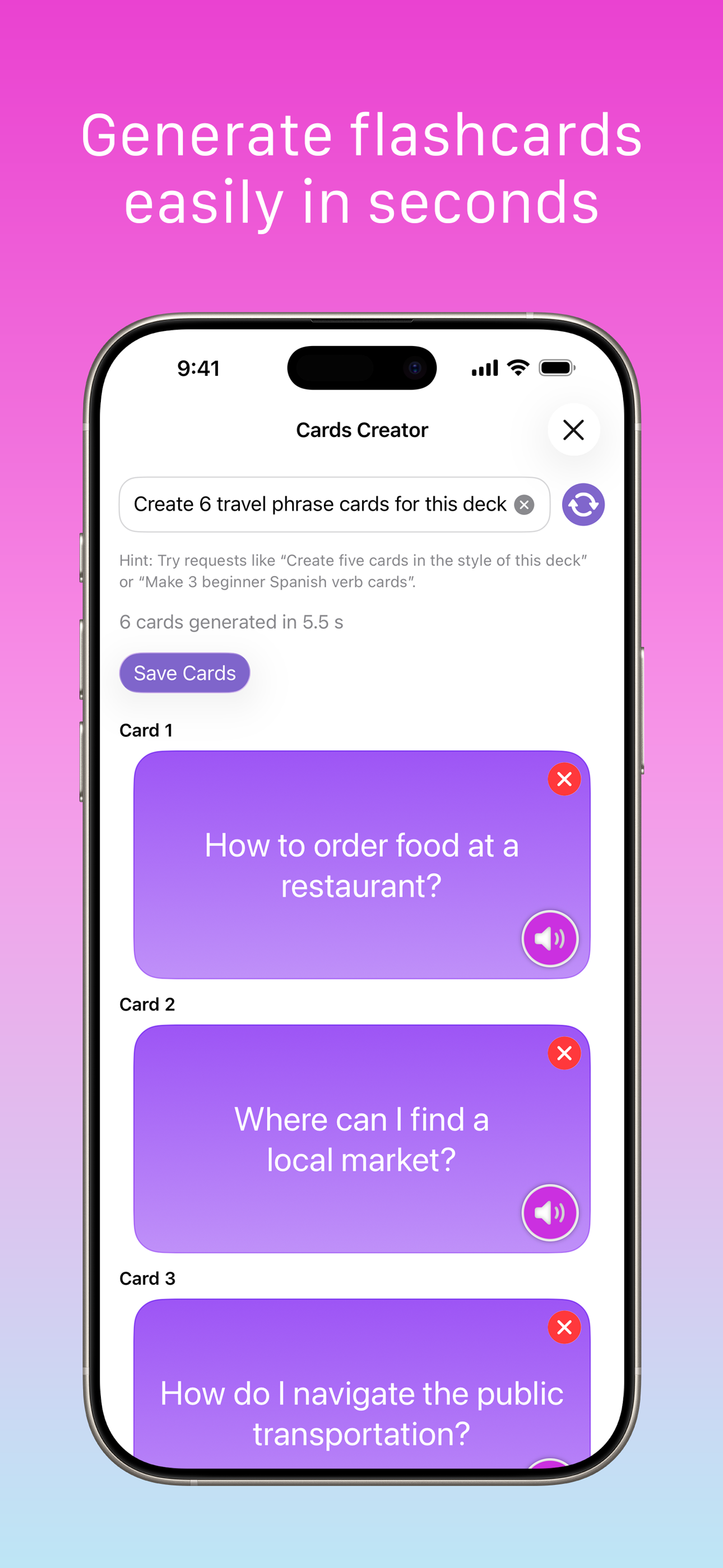 Card Drill - Flashcard Maker screenshot 4