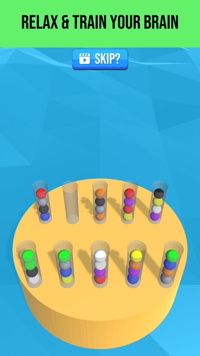 Ball Color Sort 3D Puzzle Screenshot