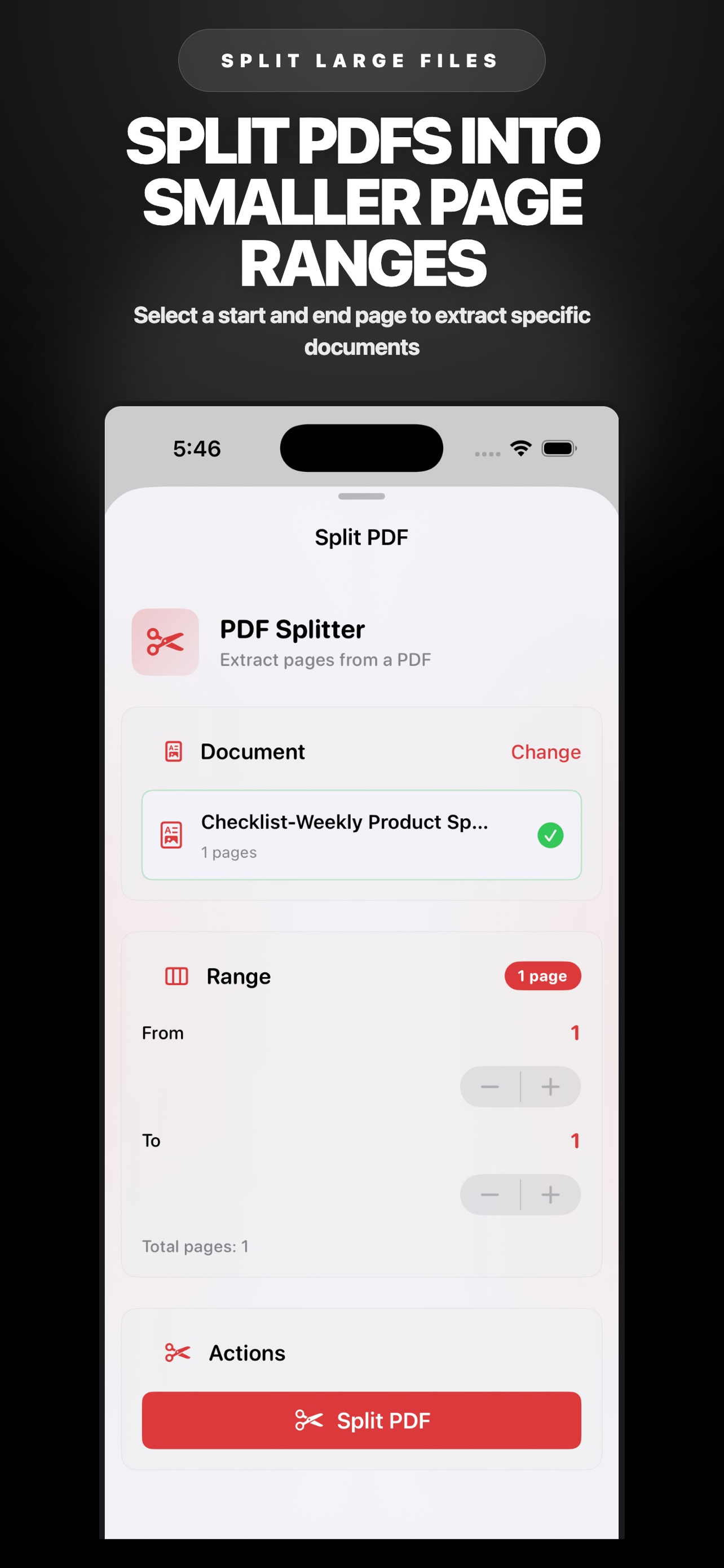 PDF Compressor: Merge Split