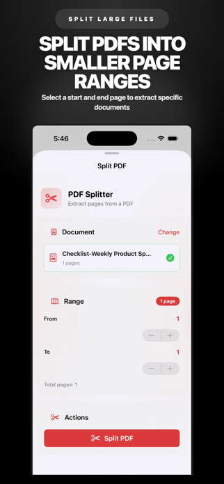 PDF Compressor: Merge Split Screenshot 8 of 9