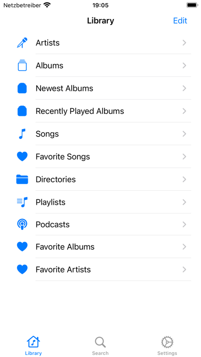 Amperfy Music Screenshot