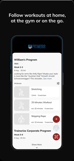 United Fitness + screenshot 3