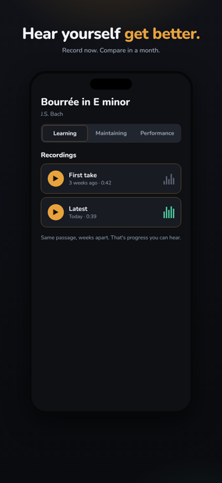 Practimo: Practice Tracker Screenshot 3 of 6