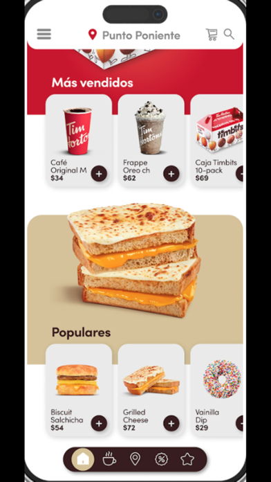 Screenshot 2 of TIM HORTONS MX App