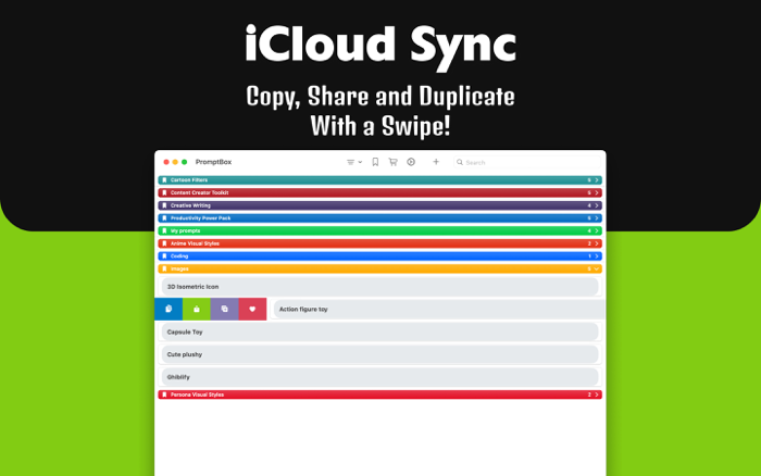 Save My AI Prompts - PromptBox