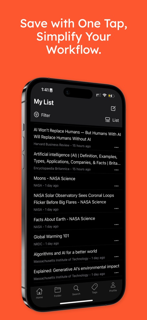 Signet - Save, Read, Listen - News App | MWM