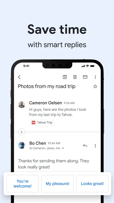 Gmail - Email by Google App Store screenshot 3