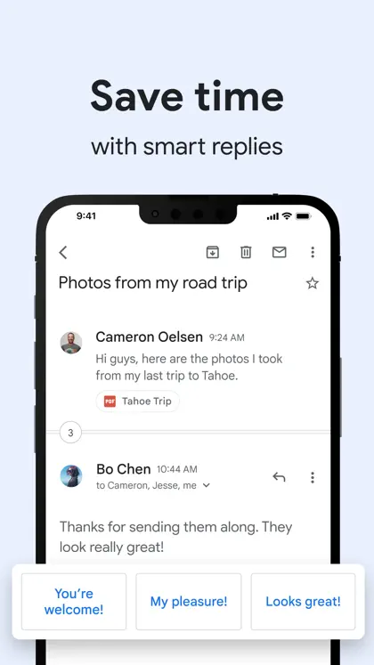 Captura de tela 3 de 6 de Gmail - Email by Google