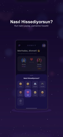 Orbit Çift Uygulaması iPhone screenshot