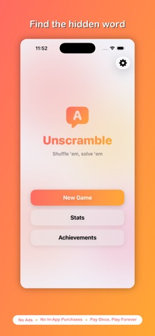 Unscramble: Word Anagrams screenshot 3 of 5
