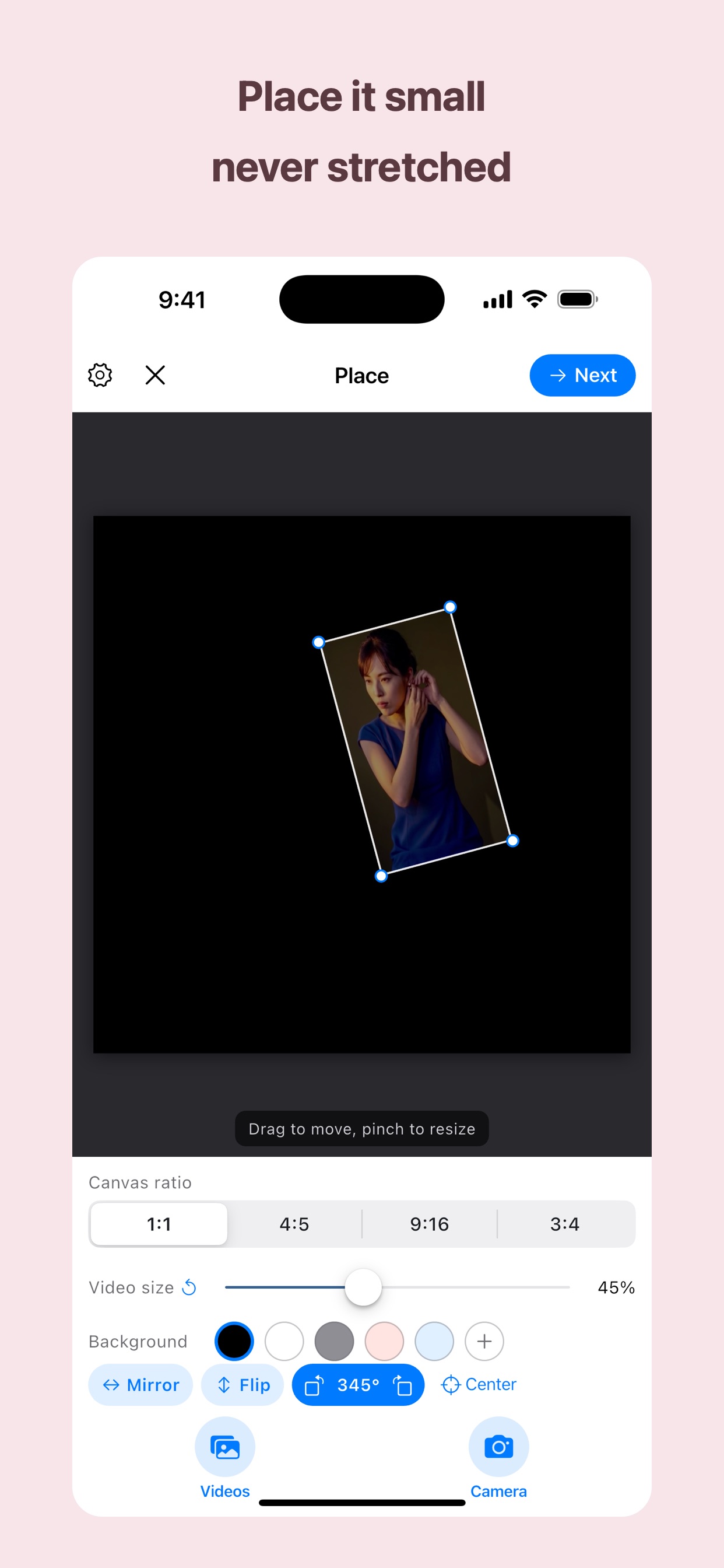 Screenshot 2 of Shy Video: Make Videos Small