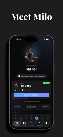 Milo - Gym Buddy & Trainer Screenshot 2 of 6