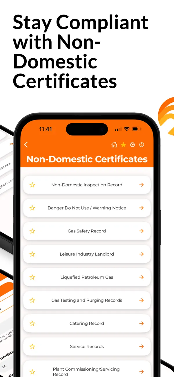 Screenshot #3 pour Gas Certificate App
