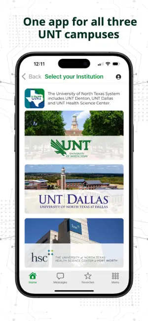 UNT Go screenshot 1
