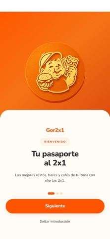 GOR2x1 iPhone screenshot 1