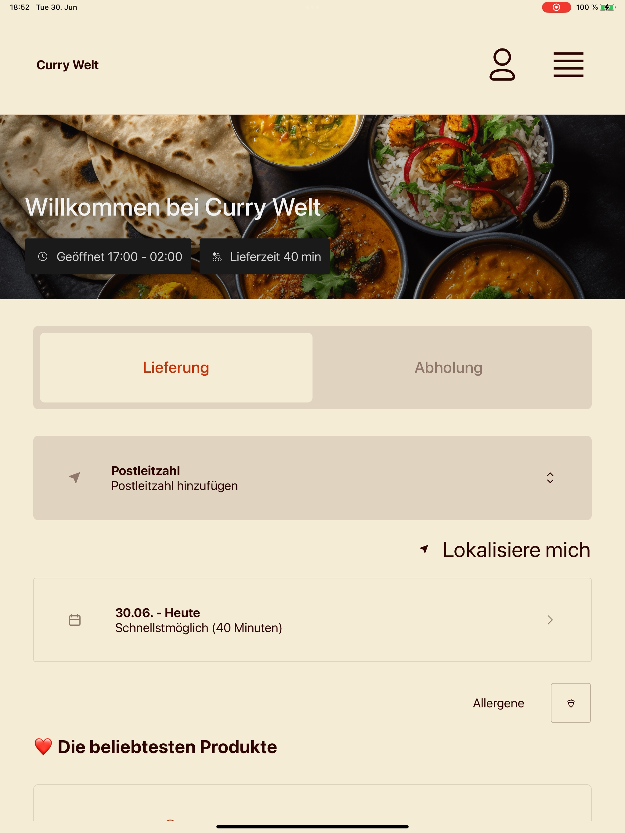 Curry Welt screenshot 9