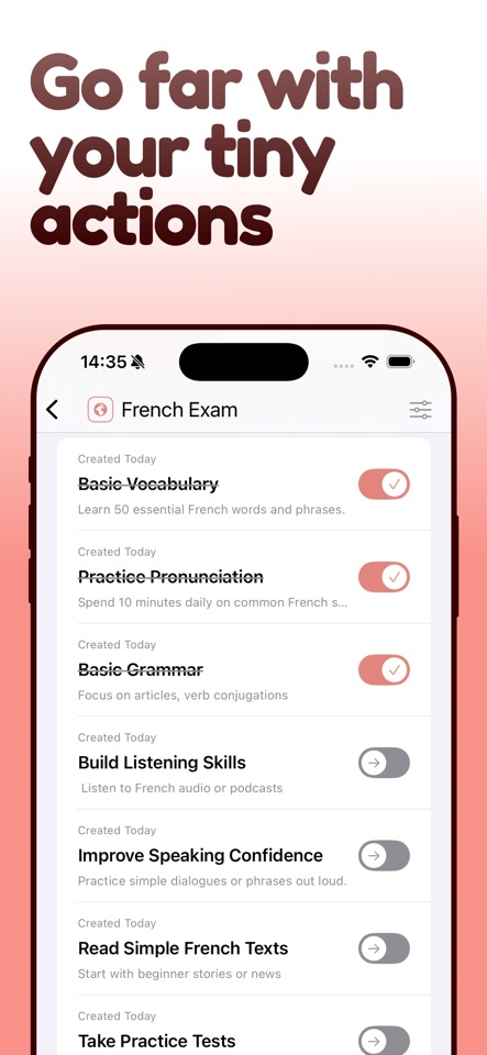 Goal Tracker・Focus Planner・Aim screenshot 3