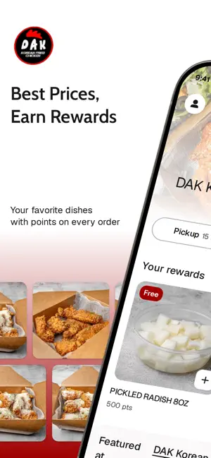 DAK Korean Fried Chicken screenshot 1