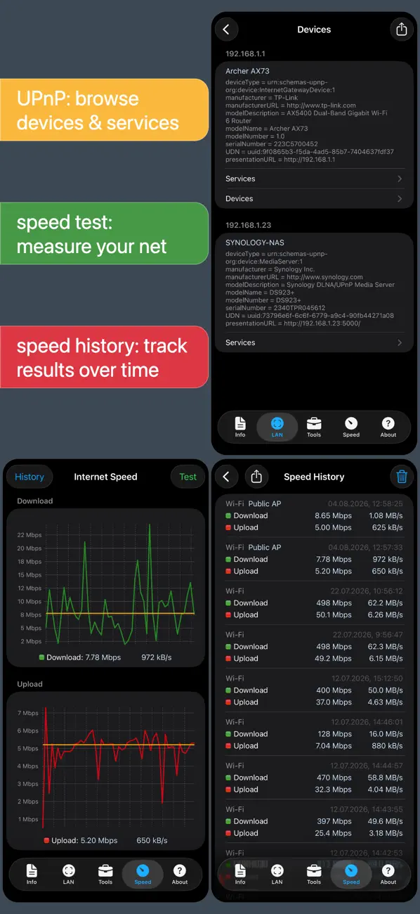 Screenshot #3 pour Network Analyzer Pro