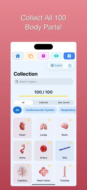 100 Bodies: Kids Encyclopedia screenshot 1
