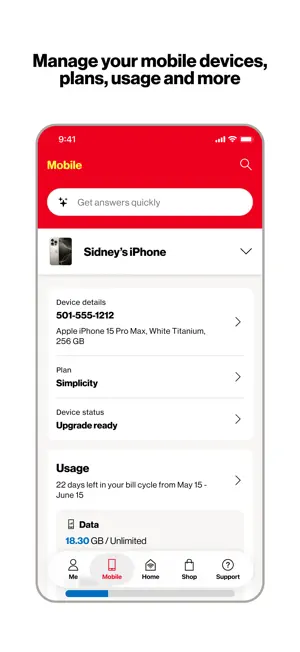 My Verizon screenshot 4