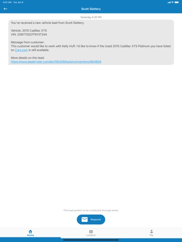 App screenshot