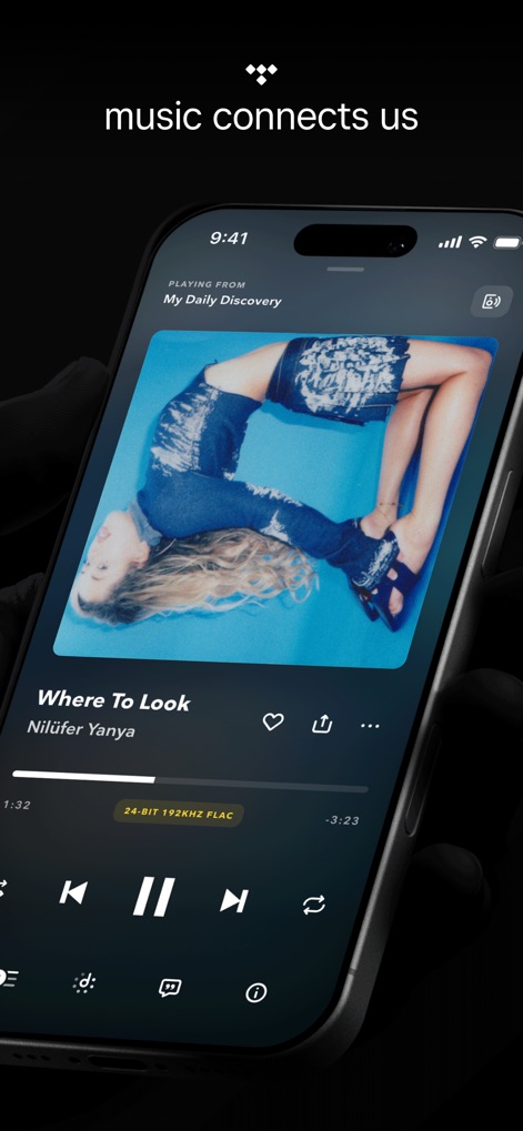 TIDAL Music: HiFi Sound - Premium Playback View