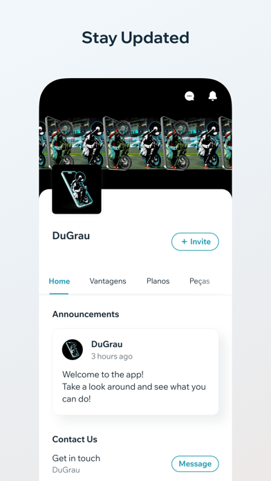 DuGrau App Screenshot