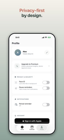 Jivasa: Period & Cycle Tracker Screenshot 9 of 10