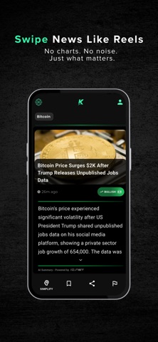 Krypta - Smart Crypto News Screenshot 2 of 9