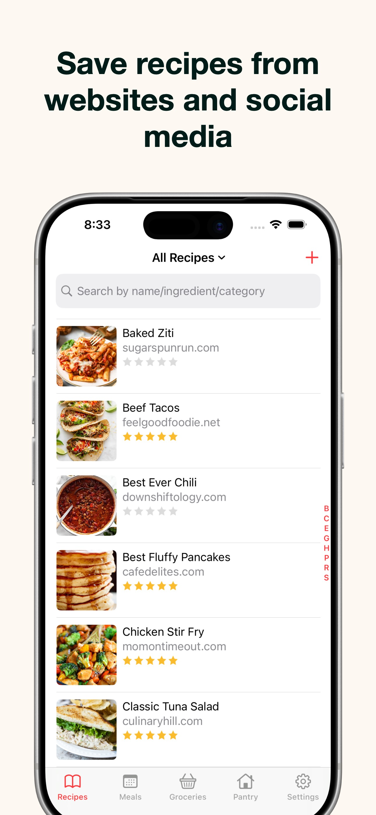 MealBoard - Meal Planner