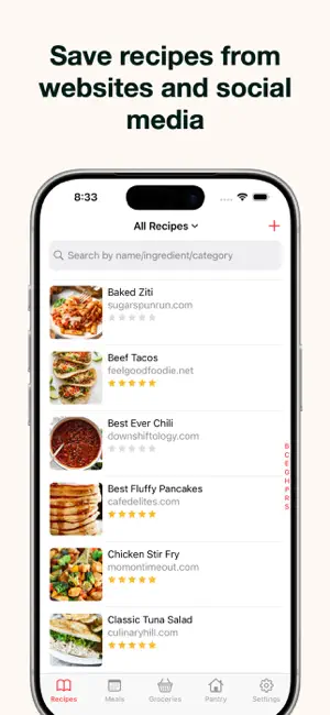MealBoard - Meal Planner screenshot 1