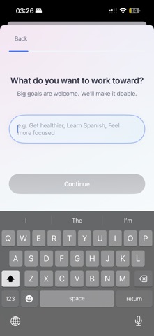 GoalScroll screenshot