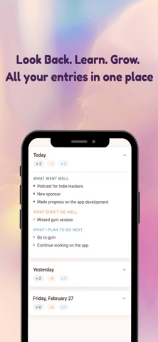 Daily Journal: Plus Minus Next Screenshot 6 of 6