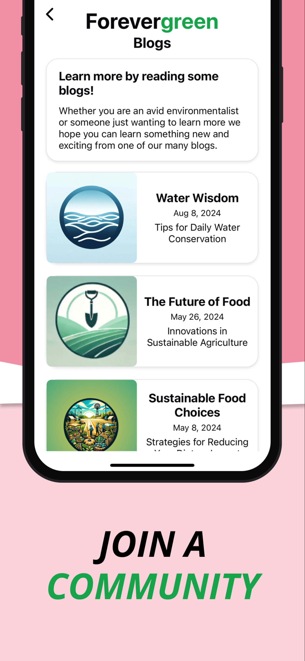 Forevergreen App screenshot 7