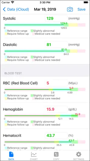 healthTracks screenshot 1
