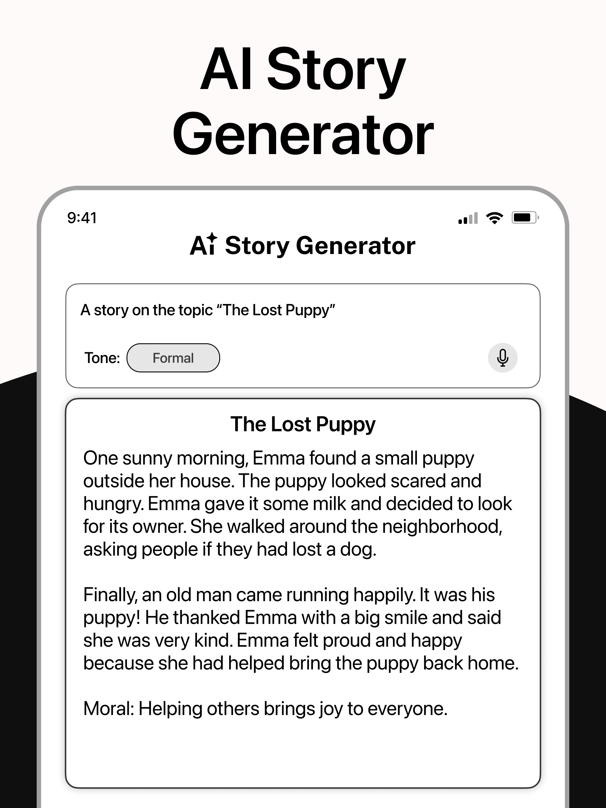 AI Writer: Story Essay Email