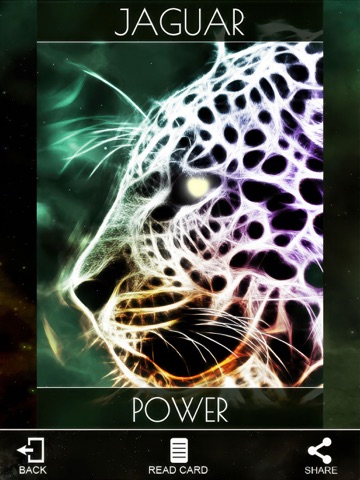 Shamanic Oracle Cards iPad screenshot