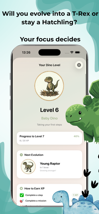 Dino Steps: ADHD Task Breaker Screenshot 1 of 8