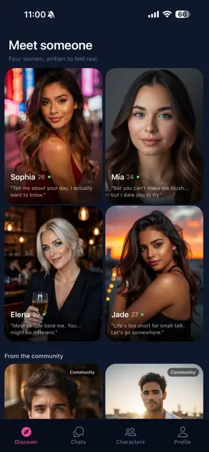 Tendera: AI Companion Chat screenshot 2