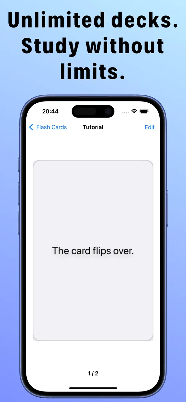 Screenshot #2 pour Flashcard Pro: Study & Learn