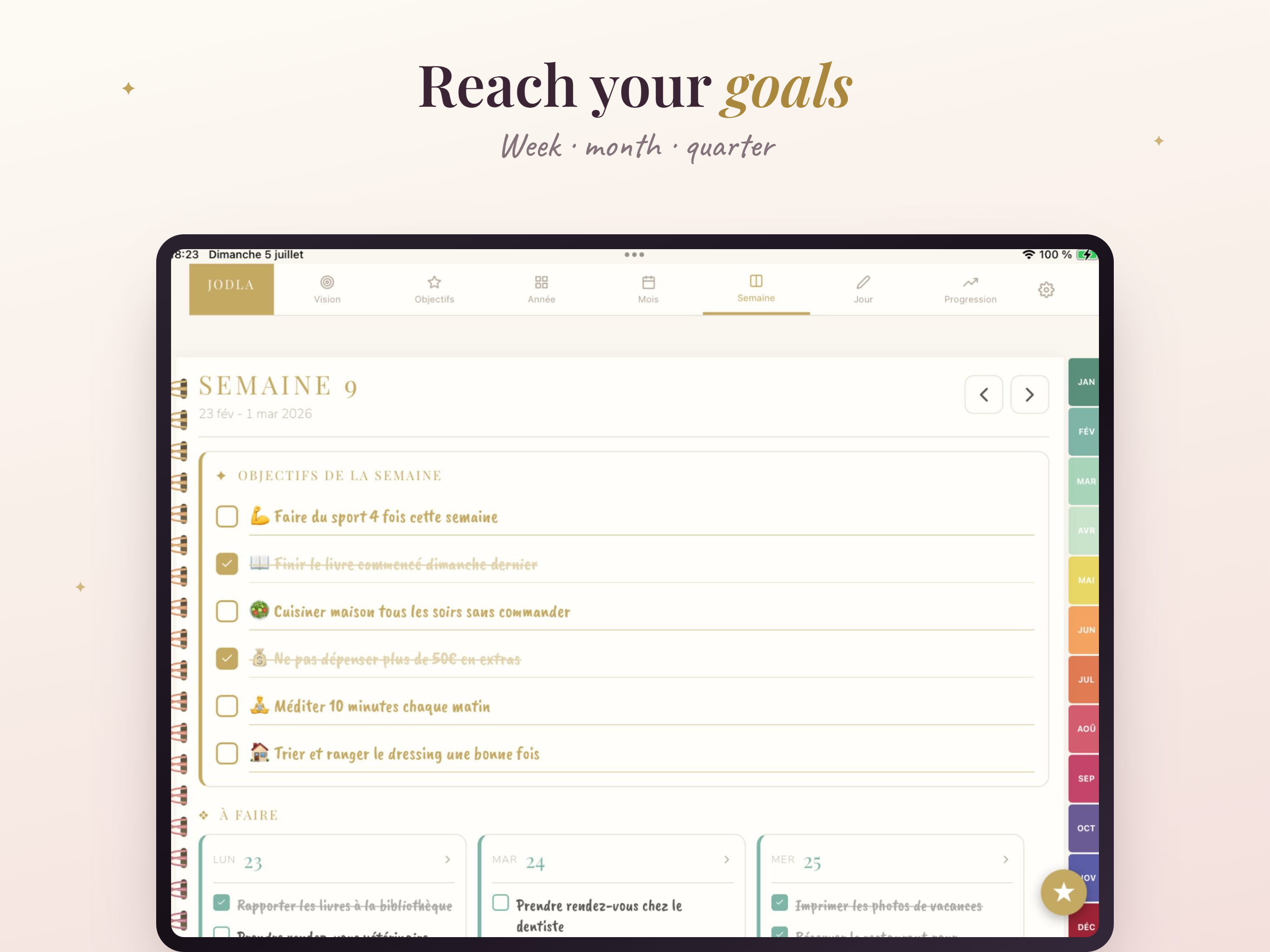 JODLA - Life Planner screenshot 13