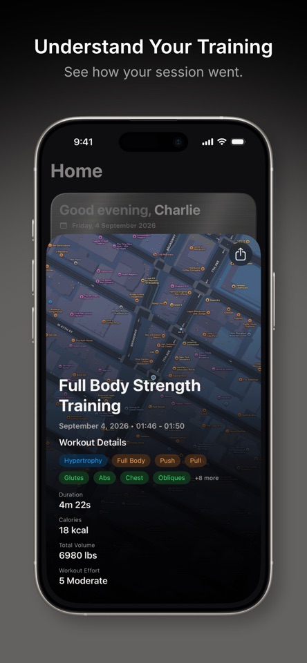 Gym Workout Tracker - Specular screenshot 3