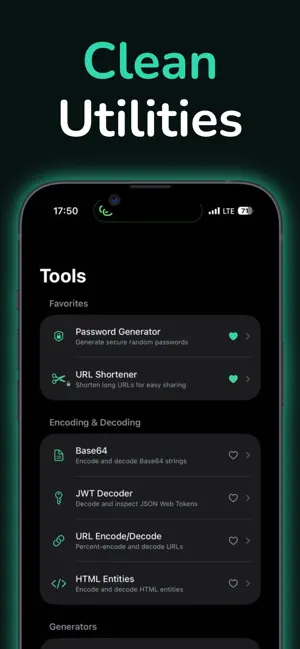 emaeglin.dev iPhone screenshot 2