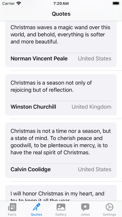 Screenshot 3 of Merry Christmas Day App